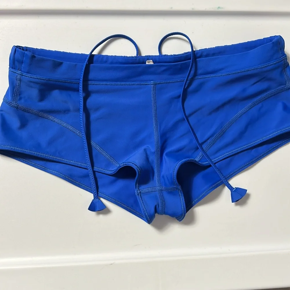 Lululemon Be Cheeky Bottom Pipe Dream Blue size 6 - Picture 5 of 16